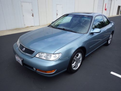 1998 acura cl premium coupe 2-door 2.3l smogged &amp; clean title.