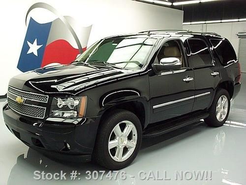 2011 chevy tahoe ltz 8pass nav climate leather 20's 46k texas direct auto