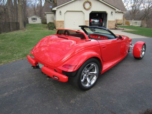1999 plymouth prowler with trailer