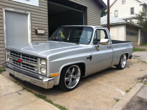 1987 chevy silverado c10 lowered clean truck low miles