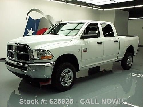 2011 dodge ram 2500 diesel crew cab 4x4 gooseneck 20k! texas direct auto