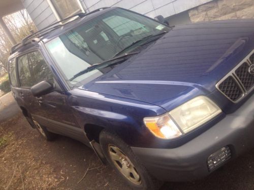 2002 subaru forester l wagon 4-door 2.5l