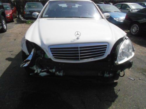 2001 mercedes s430 rebuildable, parts wrecked clear nys title