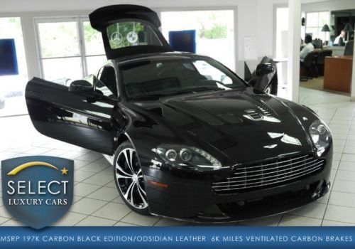 Msrp $197k v12 vantage cabon black edition nav only 6k miles