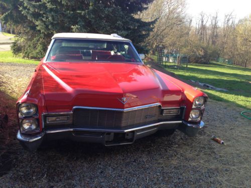 Beautiful 1968 cadillac deville convertible no reserve!!!!