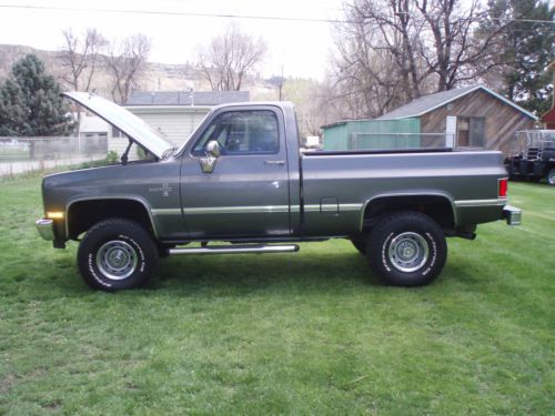 1987 chevrolet silverado 4x4 1500 time capsule