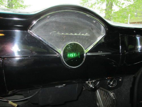 1955 Chevy 210 Post Black on Black Excellent 4 Speed 55 56 57 Full Restoration, US $60,000.00, image 15