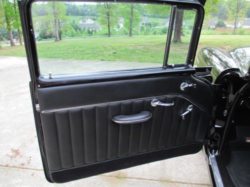 1955 Chevy 210 Post Black on Black Excellent 4 Speed 55 56 57 Full Restoration, US $60,000.00, image 17