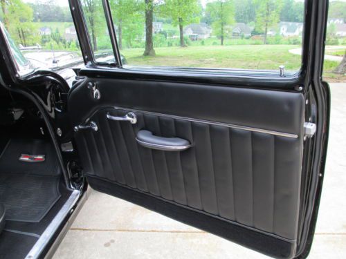 1955 Chevy 210 Post Black on Black Excellent 4 Speed 55 56 57 Full Restoration, US $60,000.00, image 18