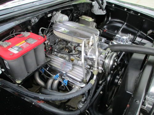 1955 Chevy 210 Post Black on Black Excellent 4 Speed 55 56 57 Full Restoration, US $60,000.00, image 22