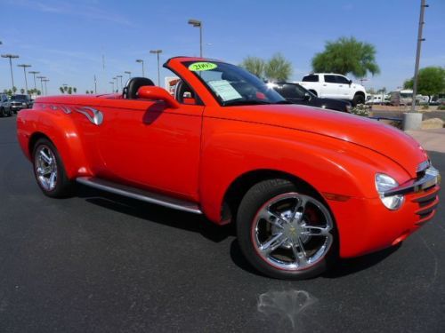 2005 chevrolet ssr convertible custom used chevy truck~6.0l motor~graphics~nice