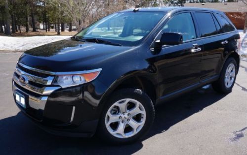 2011 awd black ford edge sel