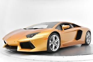 2012 lamborghini aventador 2dr cpe