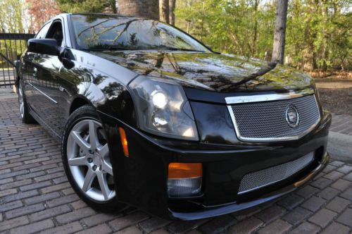 2004 cadillac cts-v v8.no reserve.ricaro leather/navi/moon/18&#039;s/heat/bose/cd