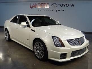 2011 cadillac cts-v supercharged navigation leather/suade recardo seat low miles