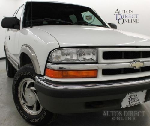 We finance 00 blazer lt 4wd cloth bucket seats sunroof cd audio 4.3l v6 cruise