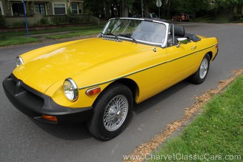 1980 mg b roadster. 1-owner time capsule! 21,100 miles! see video.