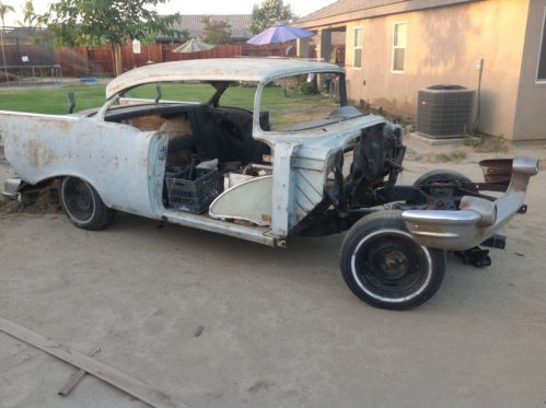 1957 Chevy Bel Air HT No Post, US $4,800.00, image 7