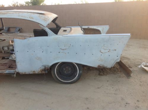 1957 Chevy Bel Air HT No Post, US $4,800.00, image 9