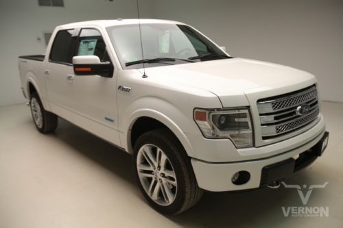 2013 limited crew 4x4 navigation sunroof 22s aluminum leather heated ecoboost