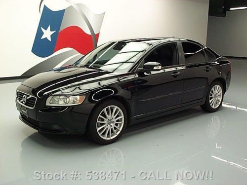 2011 volvo s40 t5 sedan automatic heated leather 66k mi texas direct auto