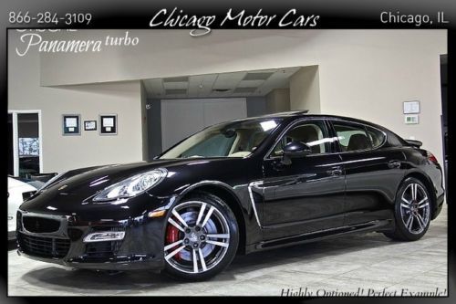 2010 porsche panamera turbo sedan $158k+msrp sport exhaust burmester sound wow$$