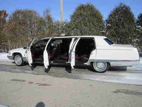 1996 CADILLAC FLEETWOOD 9 PASSENGER 6 DOOR COACH, image 2