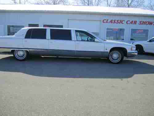 1996 CADILLAC FLEETWOOD 9 PASSENGER 6 DOOR COACH, image 16