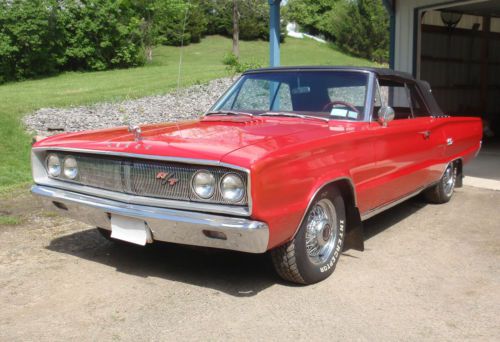 1967 dodge coronet 500 r/t convertible