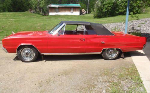 1967 DODGE CORONET 500 R/T CONVERTIBLE, image 2