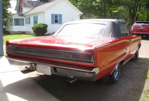 1967 DODGE CORONET 500 R/T CONVERTIBLE, image 4