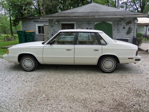 1987 plymouth caravelle 54k original miles florida classic antique