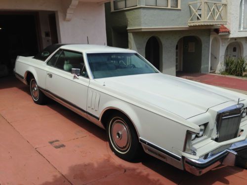 Lincoln 1978 mark v, 73,000 miles