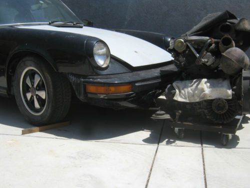 Porsche 1976 911 s targa no engine no coa no reserve parts restore race other !!