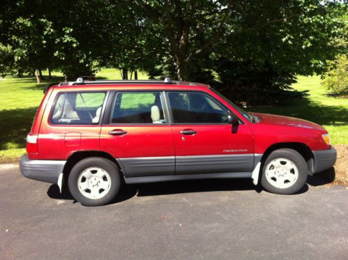 2002 subaru forester s wagon 4-door 2.5l