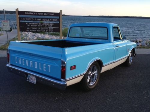 1968 chevrolet factory short bed aftermarket A/C runs and shows with the best!!, image 19