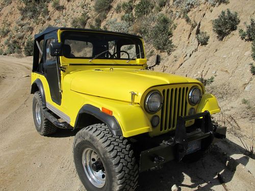 +++1975 cj5 amc v8 edelbrock fuel injection +++