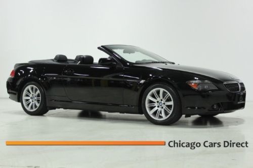 07 650i convertible navigation logic7 cold pkg park distance xenon one owner