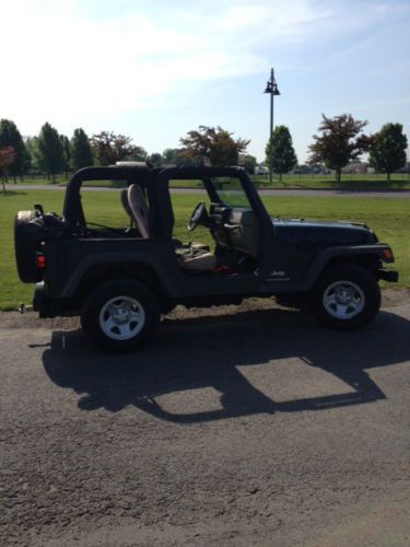 2006 jeep wrangler se sport utility 2-door 2.4l