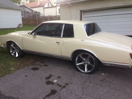 1980 chevrolet monte carlo sport coupe 2-door 3.8l