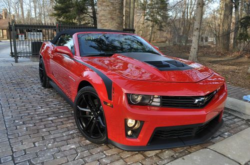 2013 camaro zl1 conv.clone.no reserve.6.2/leather/heated/22's/bose/media/rebuilt