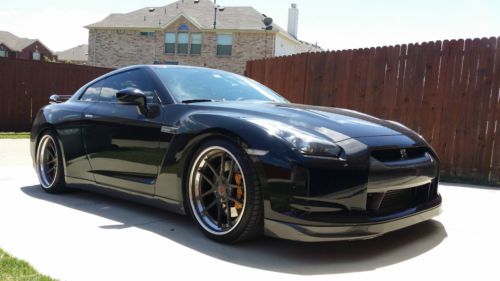 Stage 3 plus more 2009 nissan gt-r black 15k miles gtr 640 whp 93oct dallas, tx