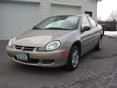 2002 dodge neon no reserve 64k miles