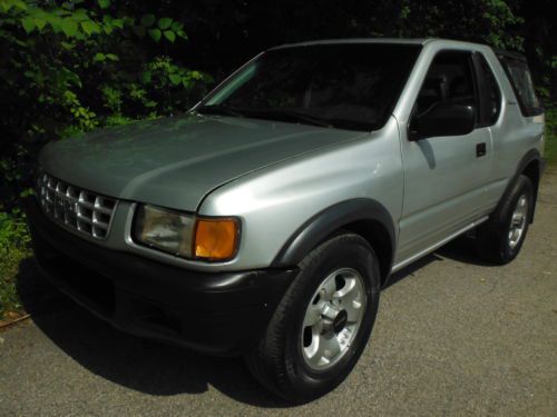 1999 isuzu amigo 4x4 halfsofttop 3.2liter6cyl sunroof w/icecoldairconditioning