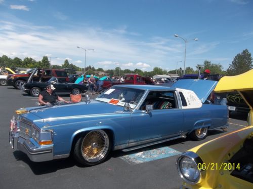 Cadillac fleetwood brougham, hot rod, custom, show, low rider, collector item