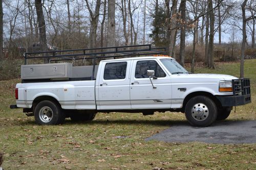 1997 ford f-350 dually xlt super cab 7.3l diesel truck