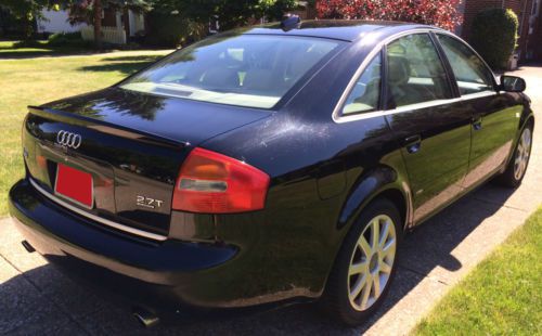 2004 audi a6 quattro s-line 2.7l v6 twin turbo all wheel drive clean title