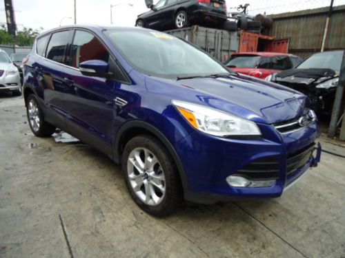 2013 ford escape sel suv - 4wd, turbo, leather - salvage/repairable - $ave!!