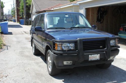 2002 land rover range rover hse sport utility 4-door 4.6l