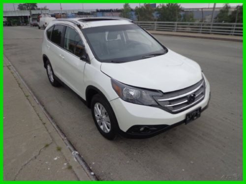 2013 honda crv ex-l new 2.4l automatic awd suv rebuildable rebuilder!!